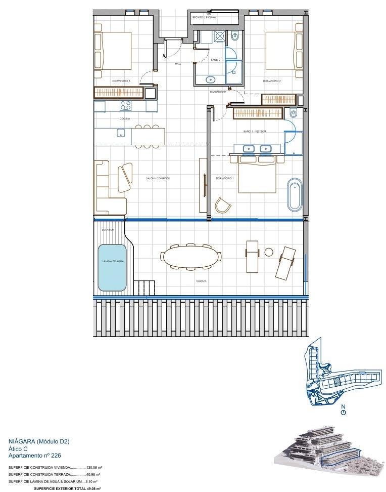 3 Bed, 2 Bath, ApartmentFor Sale, Fuengirola, Malaga