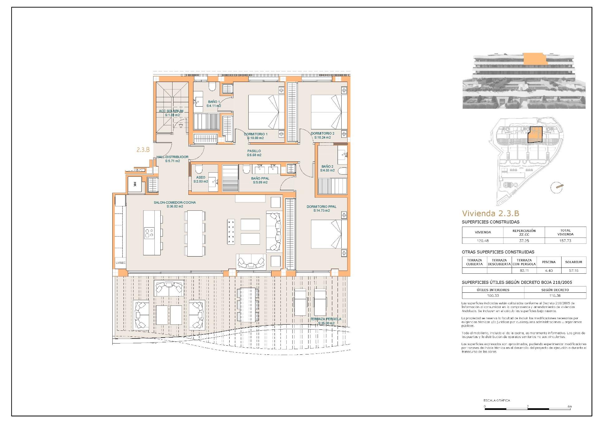 3 Bed, 3 Bath, ApartmentFor Sale, Mijas, Malaga