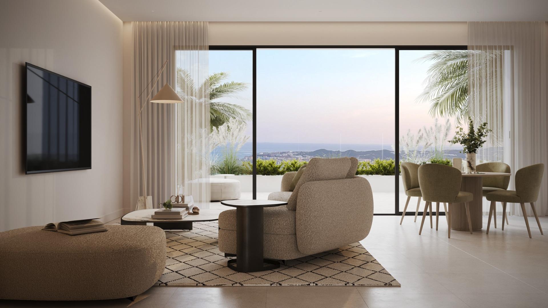 3 Bed, 2 Bath, ApartmentFor Sale, Mijas, Malaga