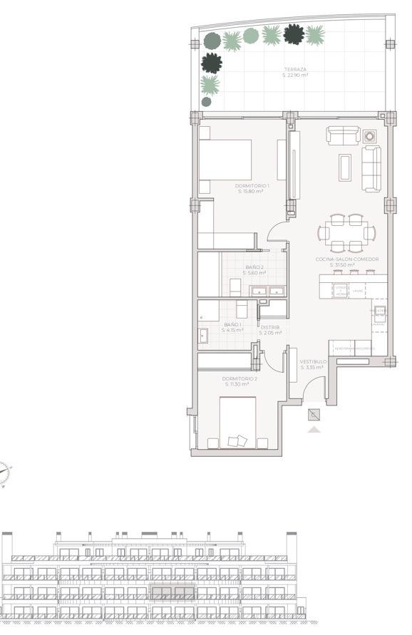 2 Bed, 2 Bath, ApartmentFor Sale, Mijas, Malaga