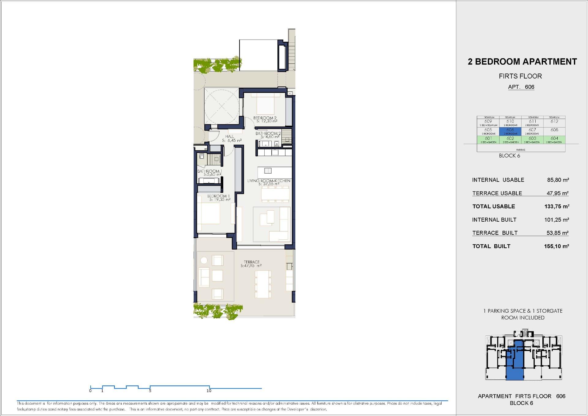 2 Bed, 2 Bath, ApartmentFor Sale, Estepona, Malaga
