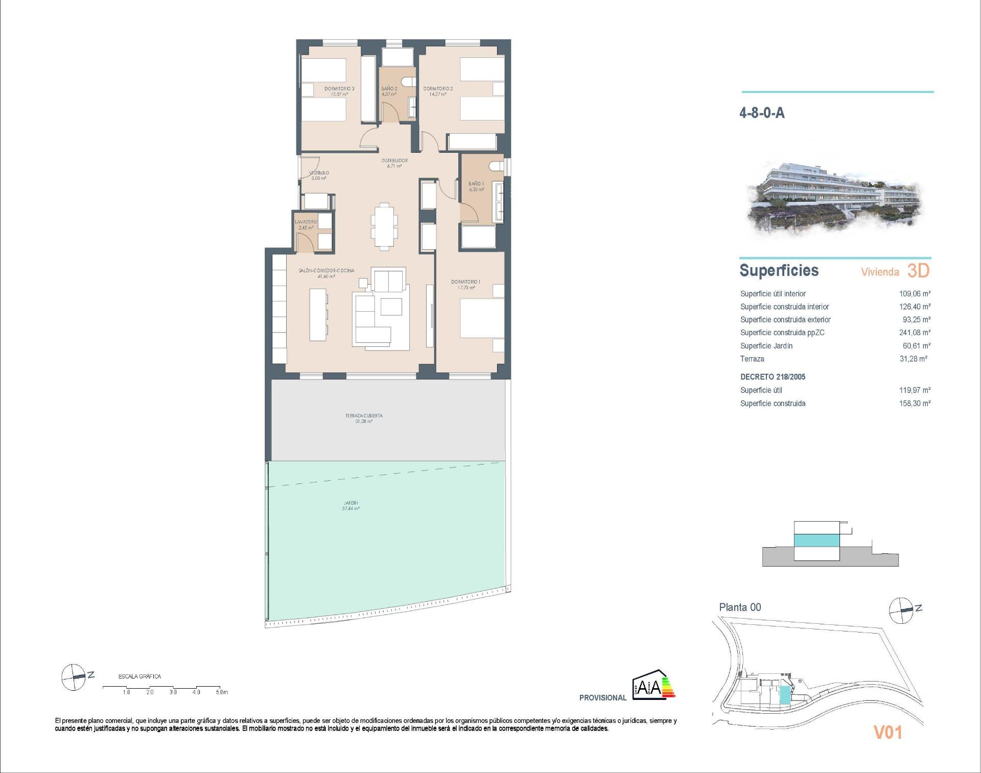 3 Bed, 2 Bath, ApartmentFor Sale, Estepona, Malaga