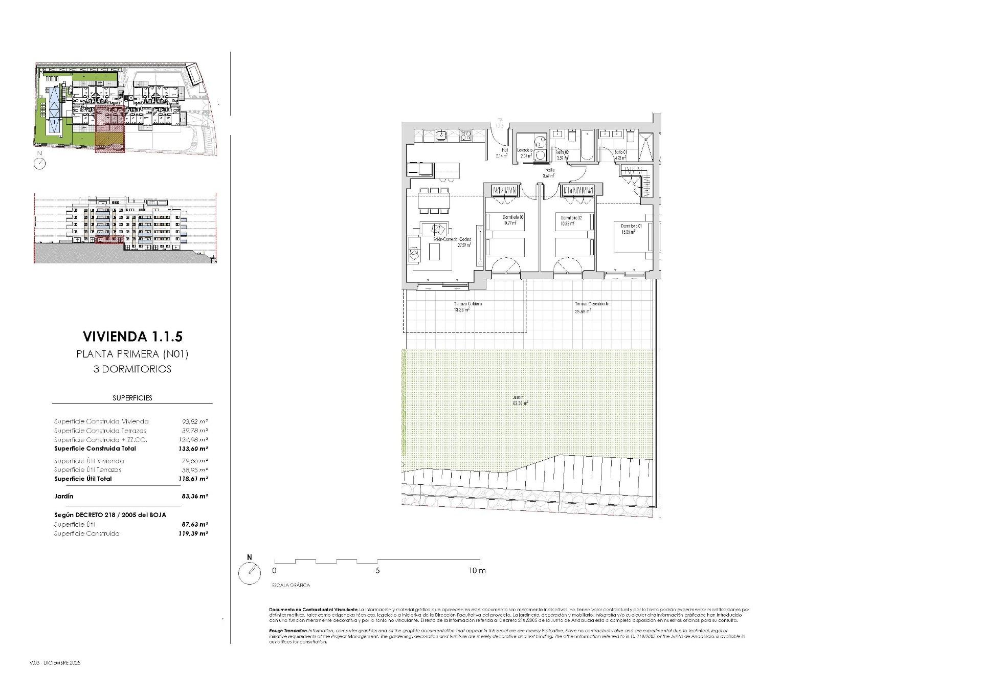 3 Bed, 2 Bath, ApartmentFor Sale, Estepona, Malaga