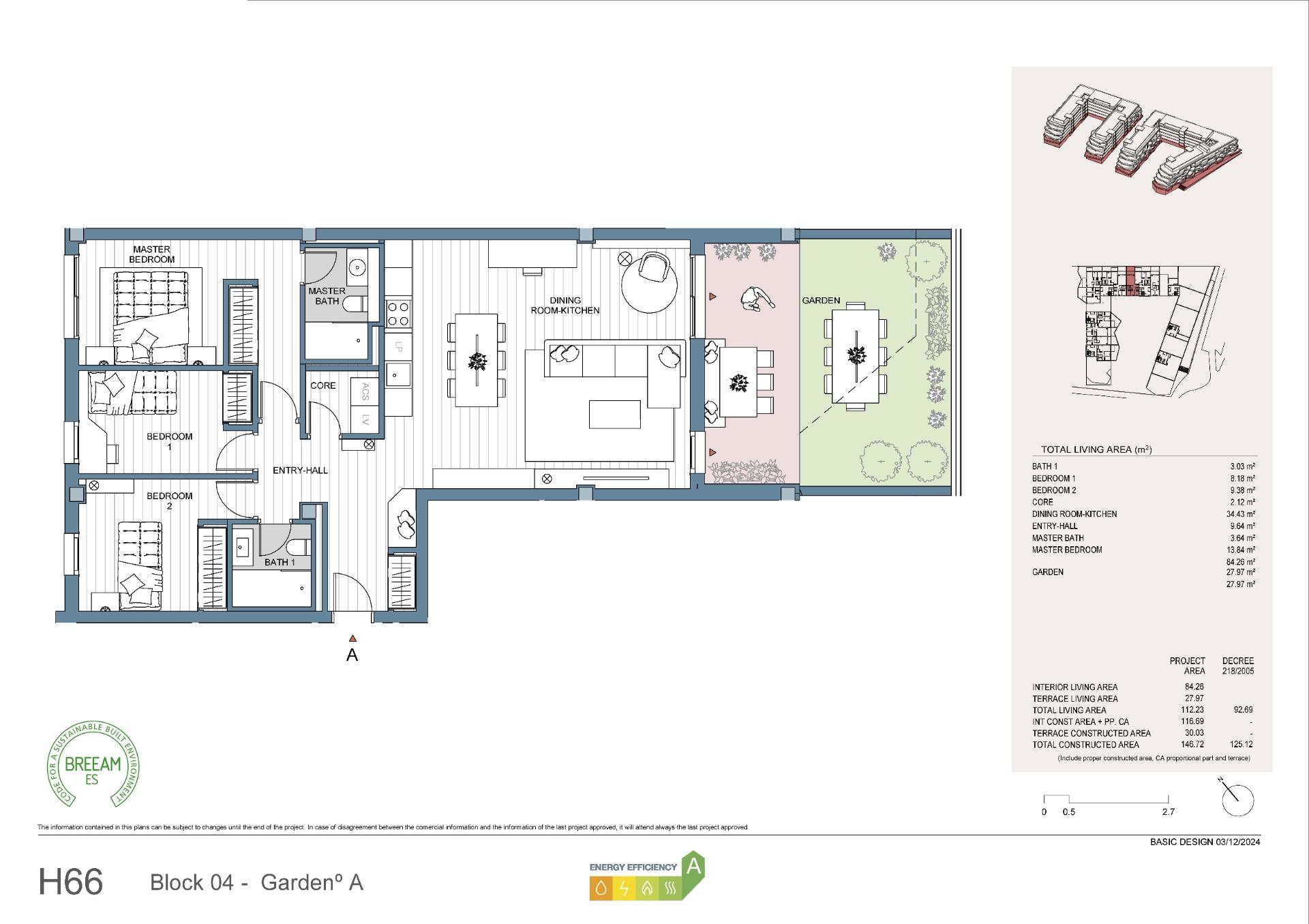 3 Bed, 2 Bath, ApartmentFor Sale, Mijas, Malaga