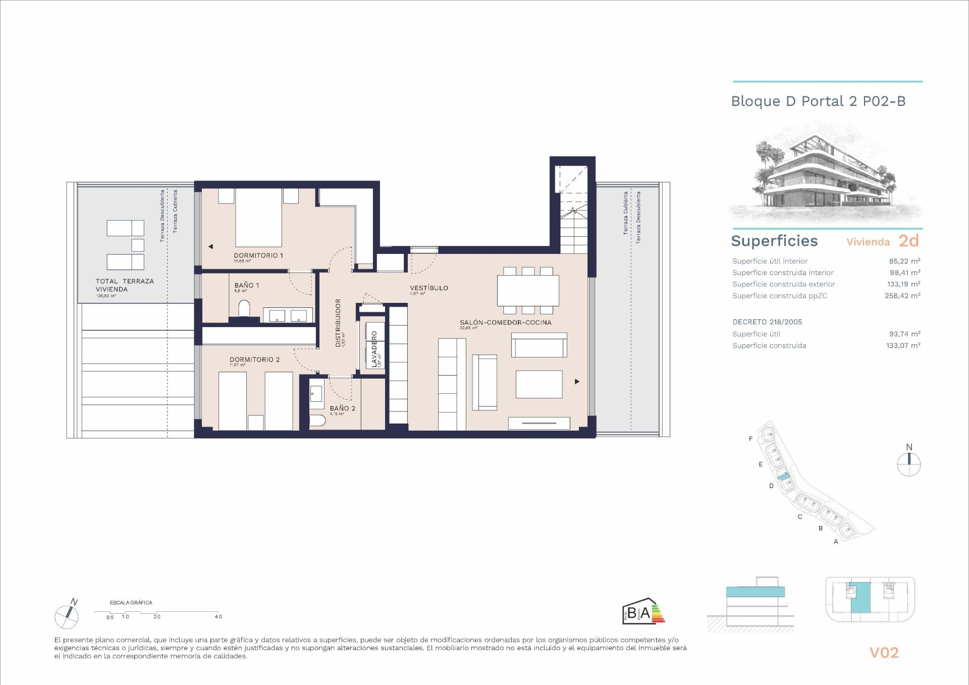 2 Bed, 2 Bath, ApartmentFor Sale, Estepona, Malaga