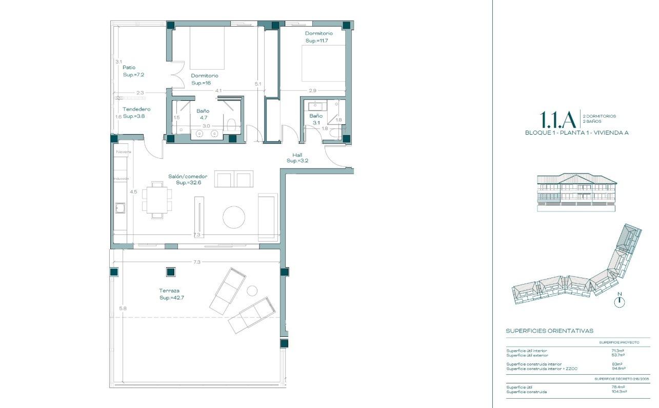 2 Bed, 2 Bath, ApartmentFor Sale, Benalmadena, Malaga