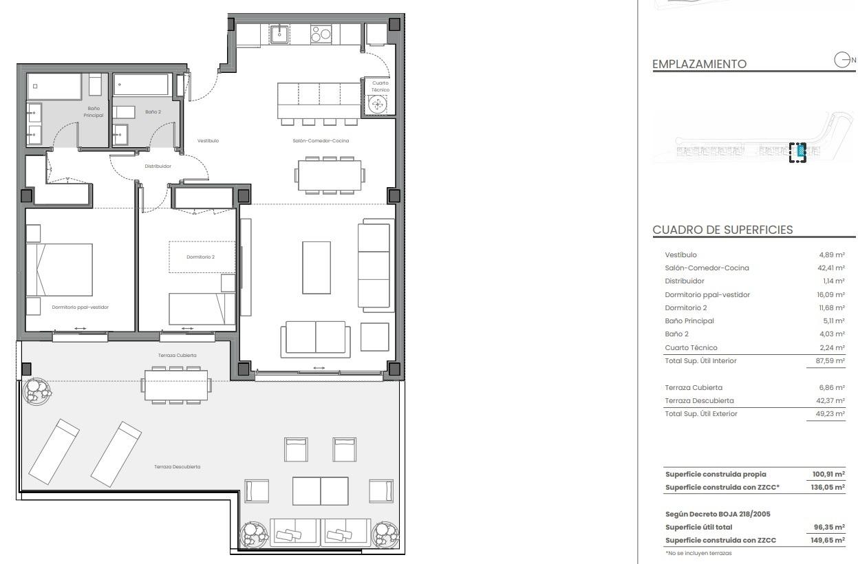 2 Bed, 2 Bath, ApartmentFor Sale, Marbella, Malaga