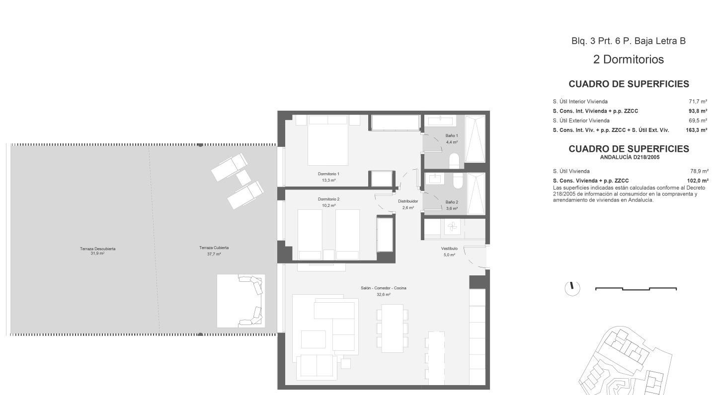 2 Bed, 2 Bath, ApartmentFor Sale, Estepona, Malaga