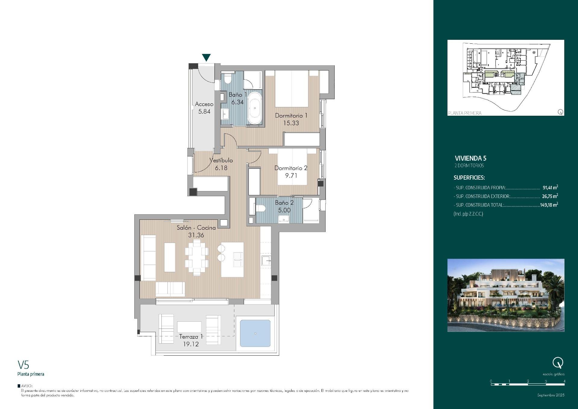 2 Bed, 2 Bath, ApartmentFor Sale, Marbella, Malaga