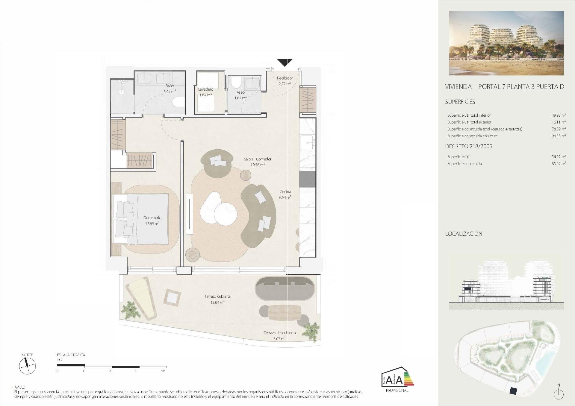 1 Bed, 1 Bath, ApartmentFor Sale, Malaga, Malaga