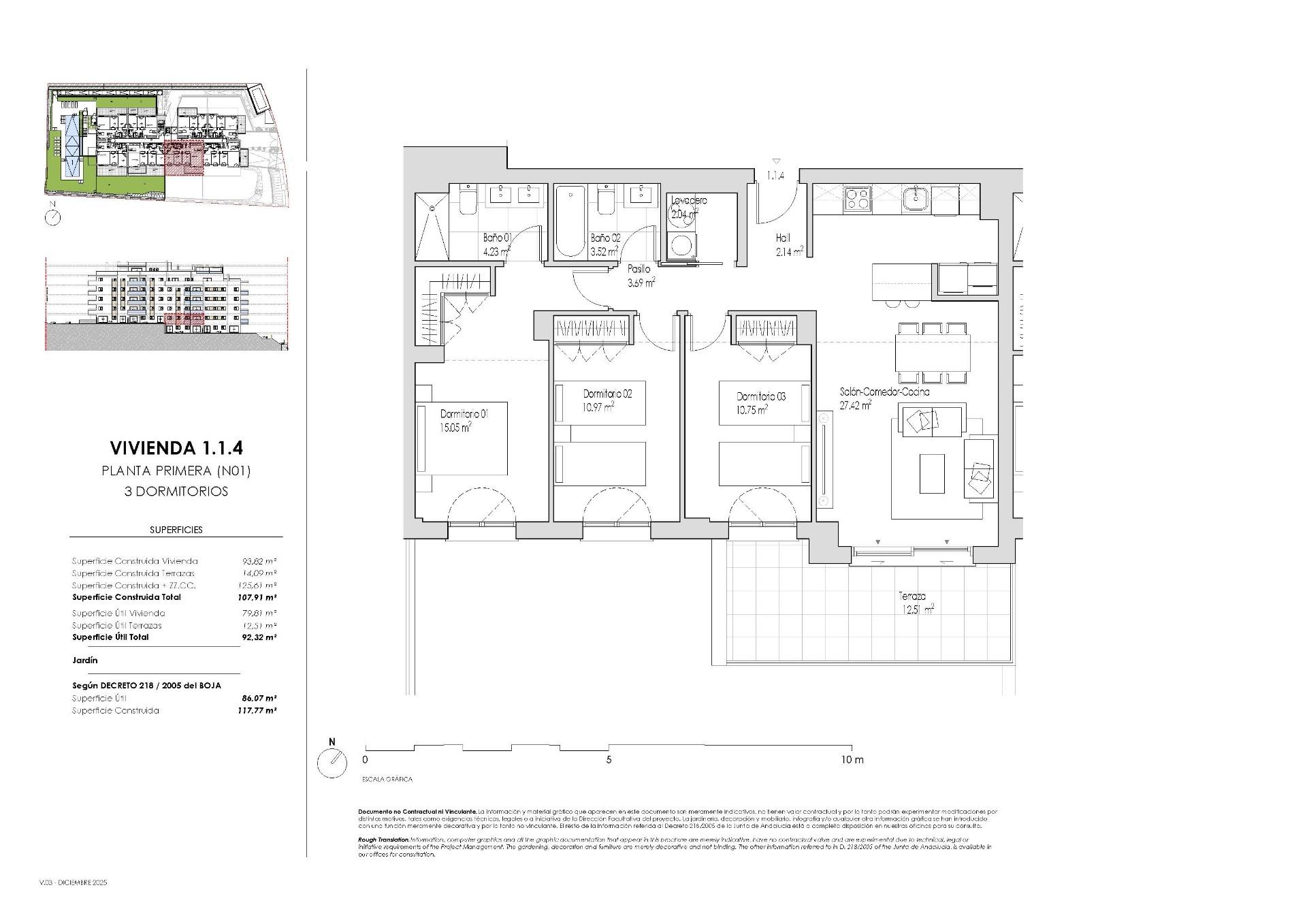 3 Bed, 2 Bath, ApartmentFor Sale, Estepona, Malaga