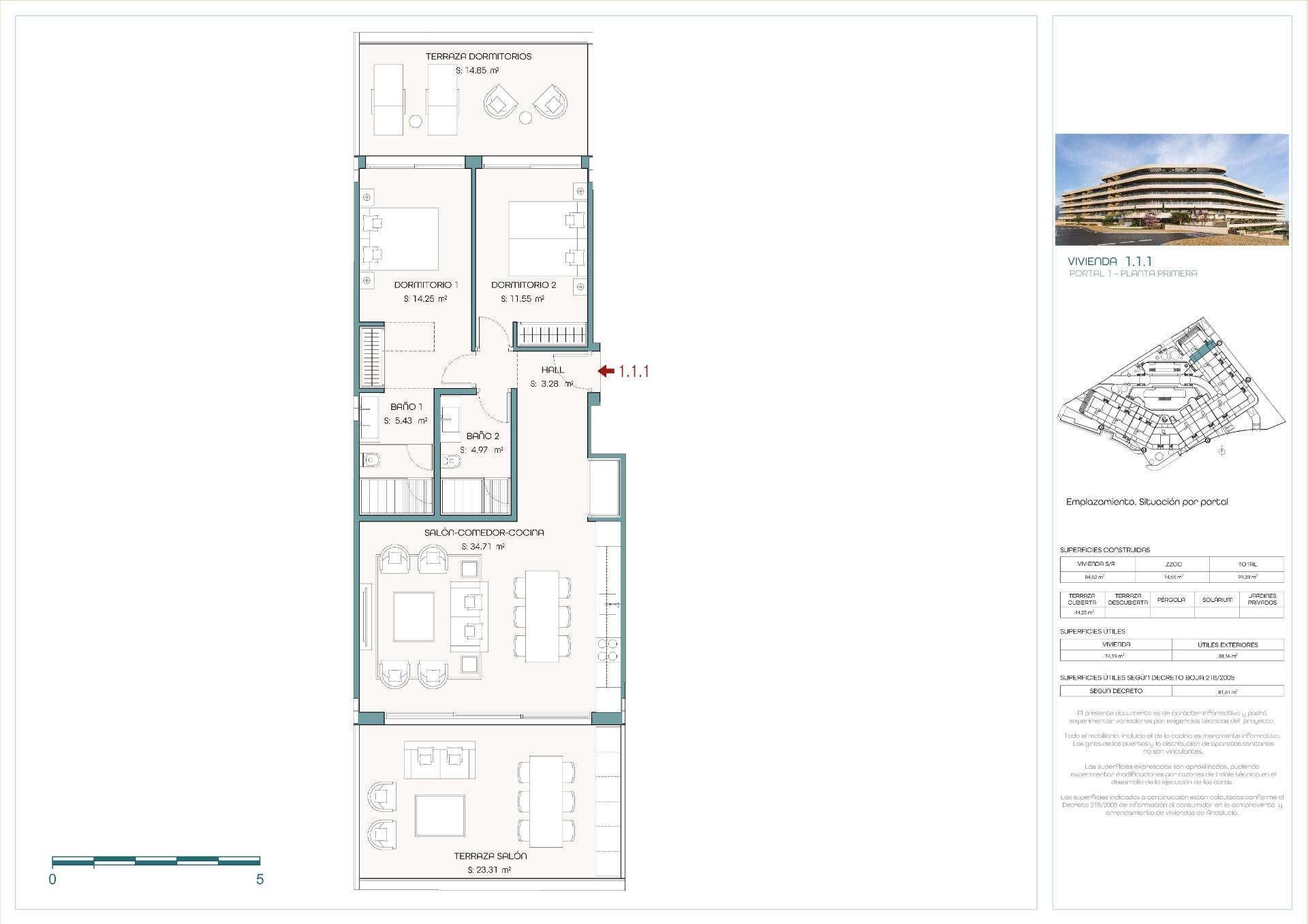 2 Bed, 2 Bath, ApartmentFor Sale, Estepona, Malaga