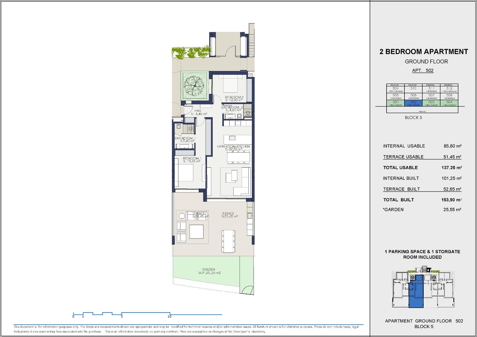 2 Bed, 2 Bath, ApartmentFor Sale, Estepona, Malaga