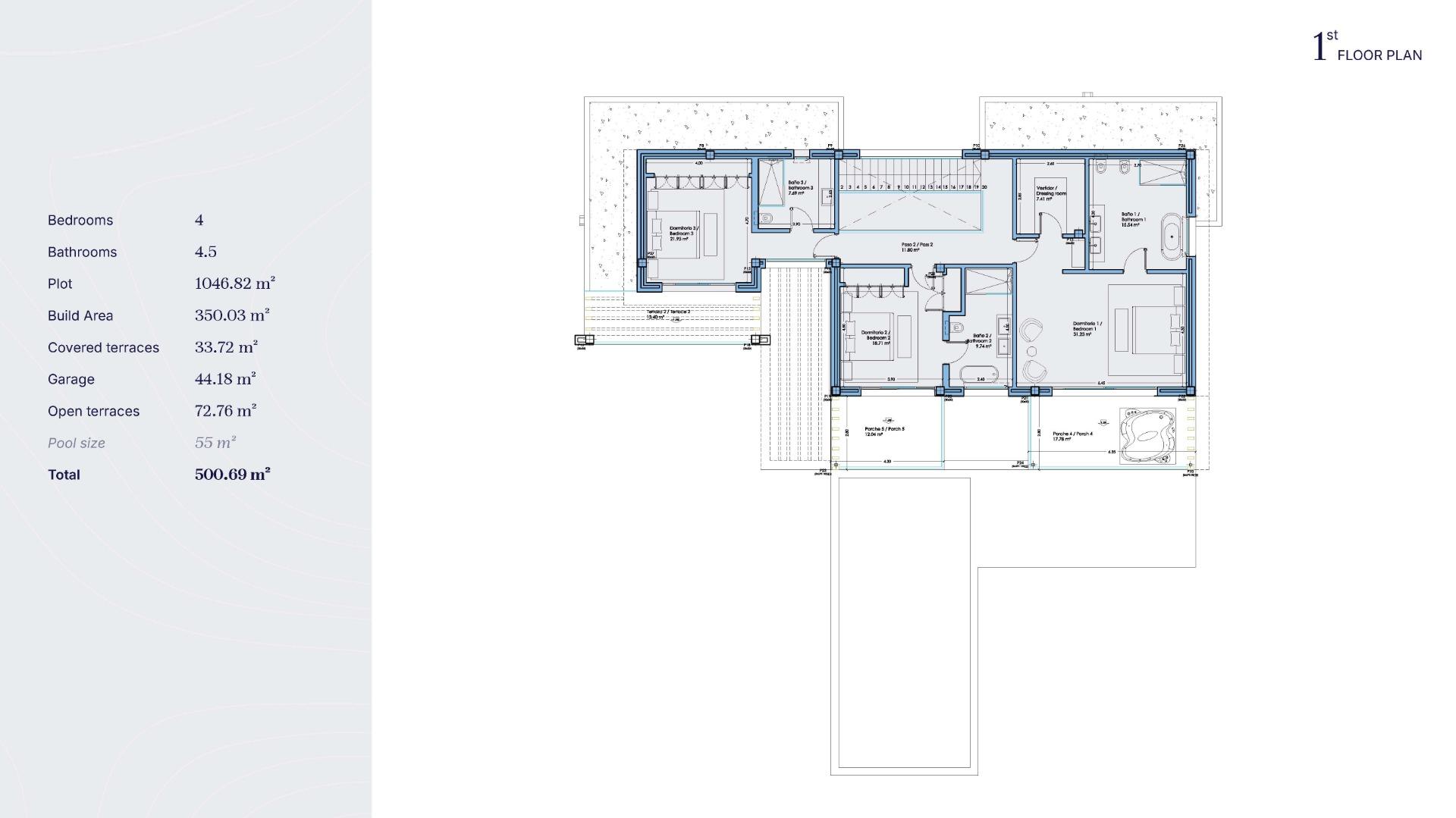 4 Bed, 4 Bath, HouseFor Sale, Estepona, Malaga