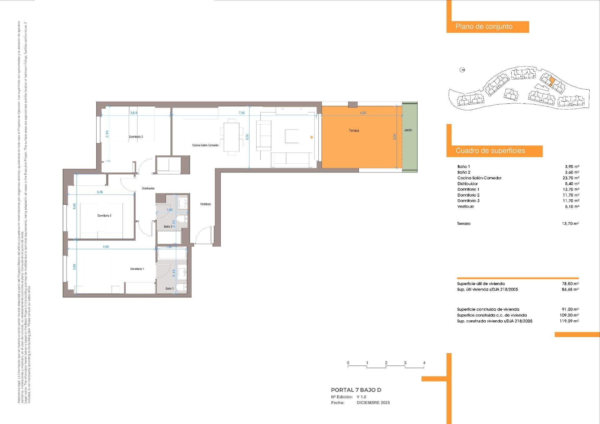 3 Bed, 2 Bath, ApartmentFor Sale, Velez Málaga, Malaga