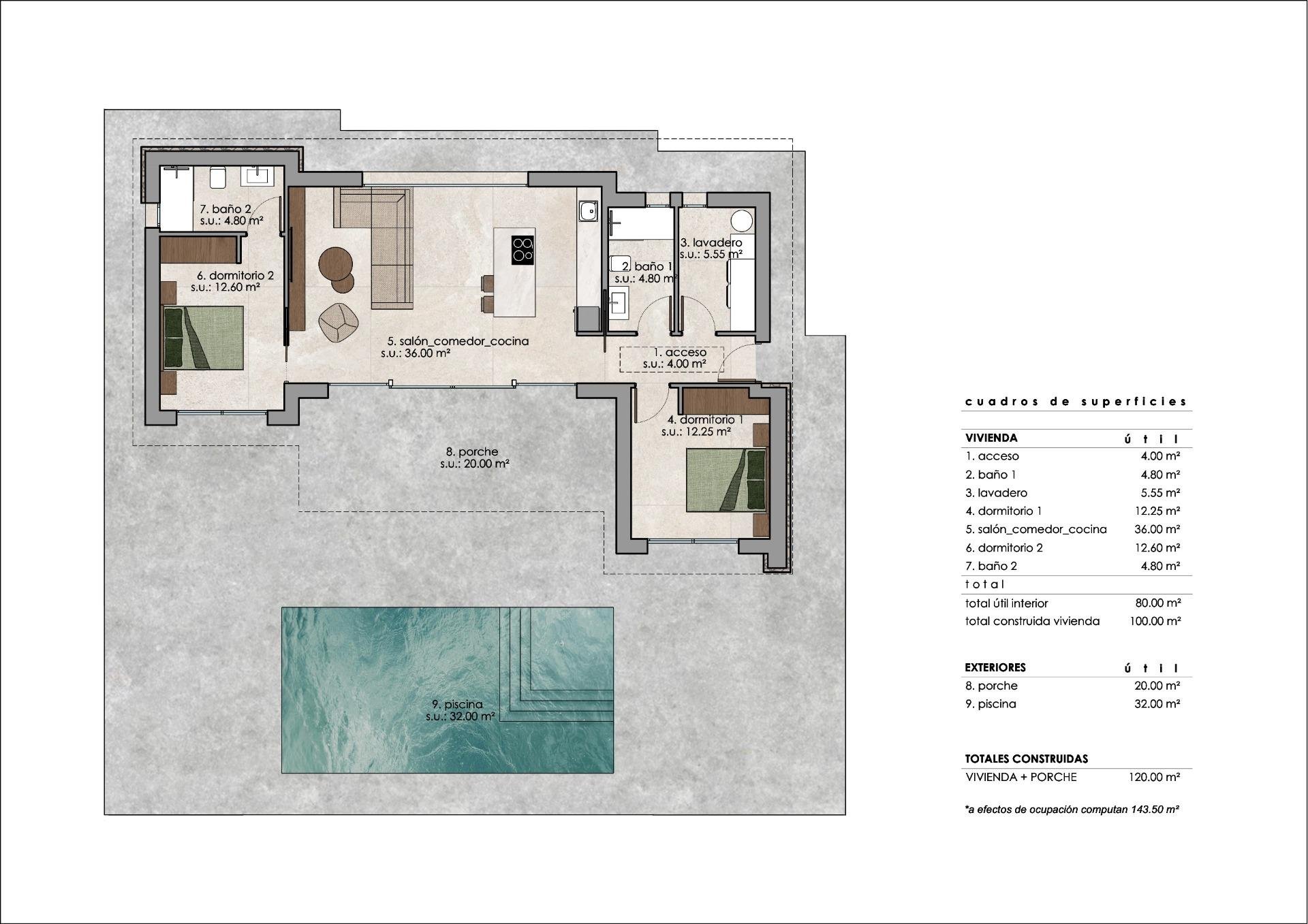 2 Bed, 2 Bath, HouseFor Sale, Pinoso, Alicante