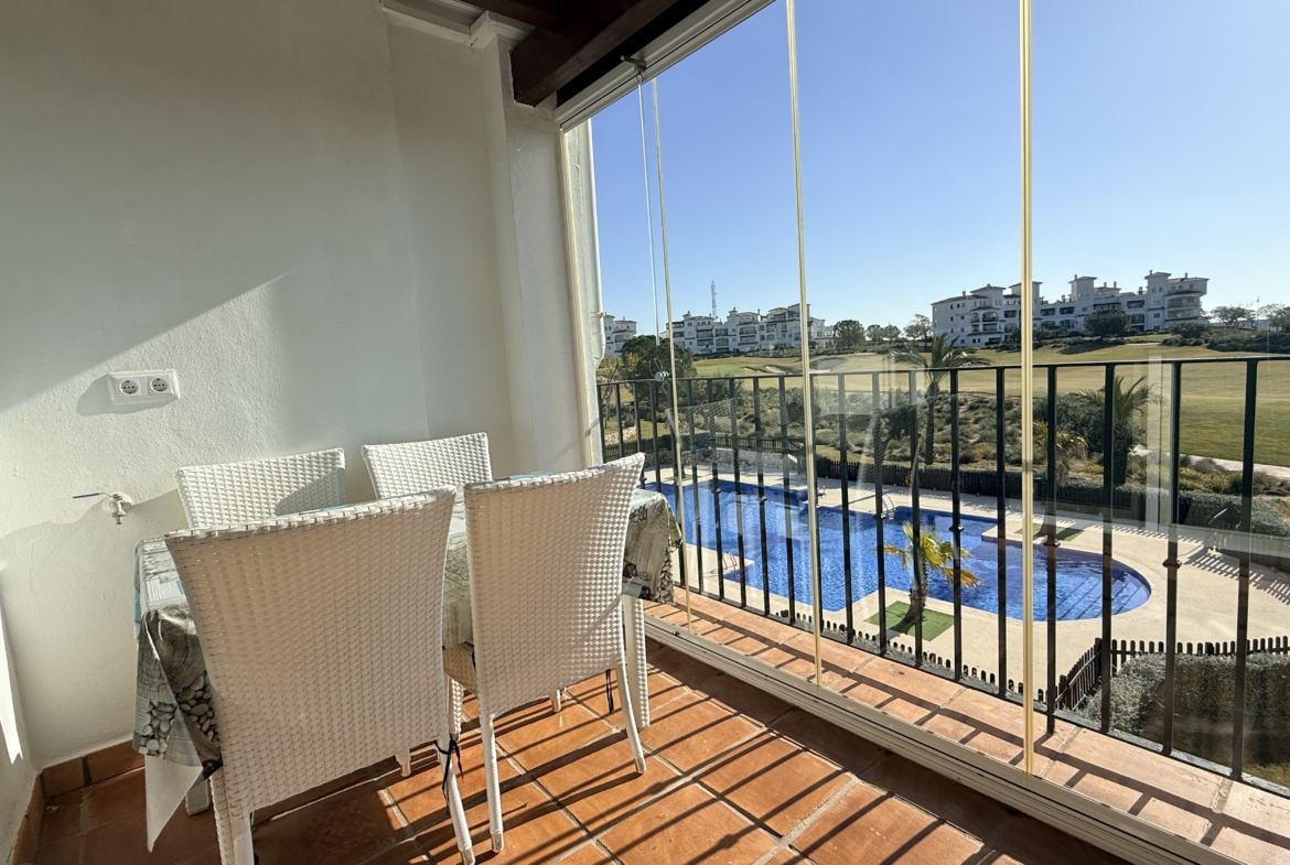 2 Bed, 1 Bath, ApartmentFor Sale, Hacienda Riqueleme, Murcia