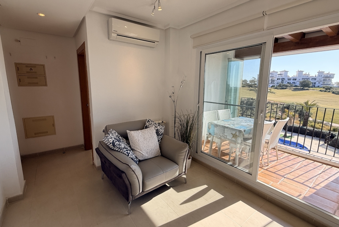 2 Bed, 1 Bath, ApartmentFor Sale, Hacienda Riqueleme, Murcia
