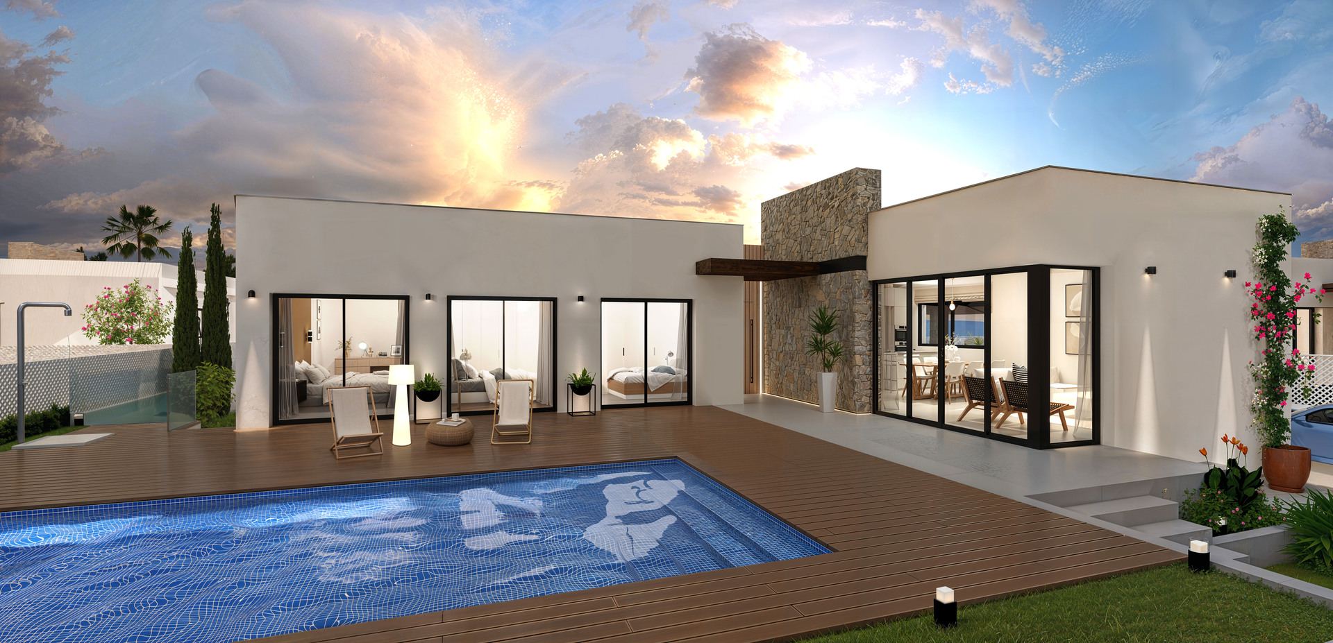 3 Bed, 3 Bath, HouseFor Sale, Santa Rosalia, Murcia