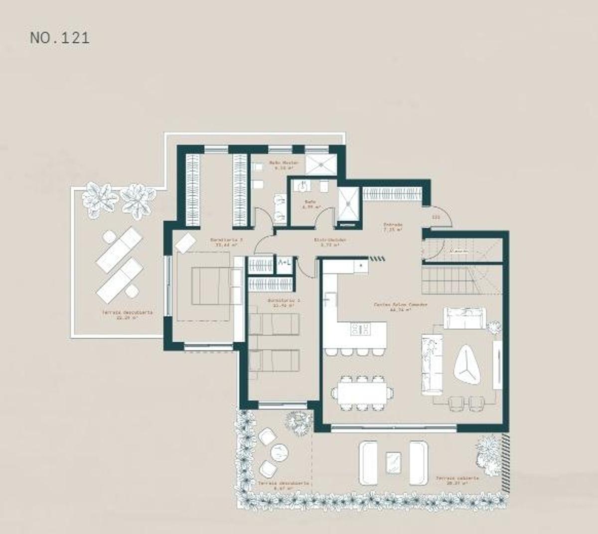 3 Bed, 3 Bath, ApartmentFor Sale, Mijas, Costa del Sol