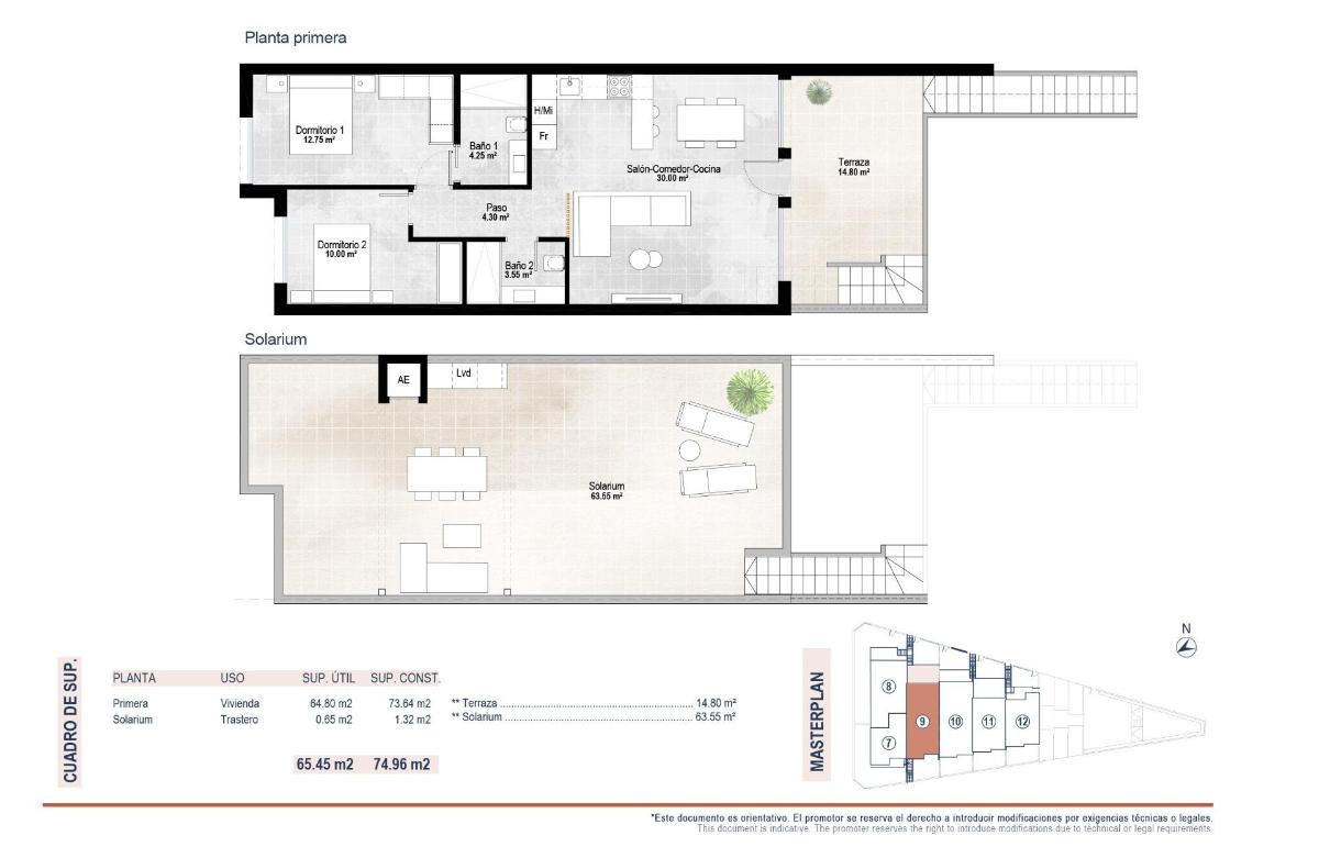 1 Bed, 1 Bath, HouseFor Sale, San Pedro Del Pinatar, Costa Calida