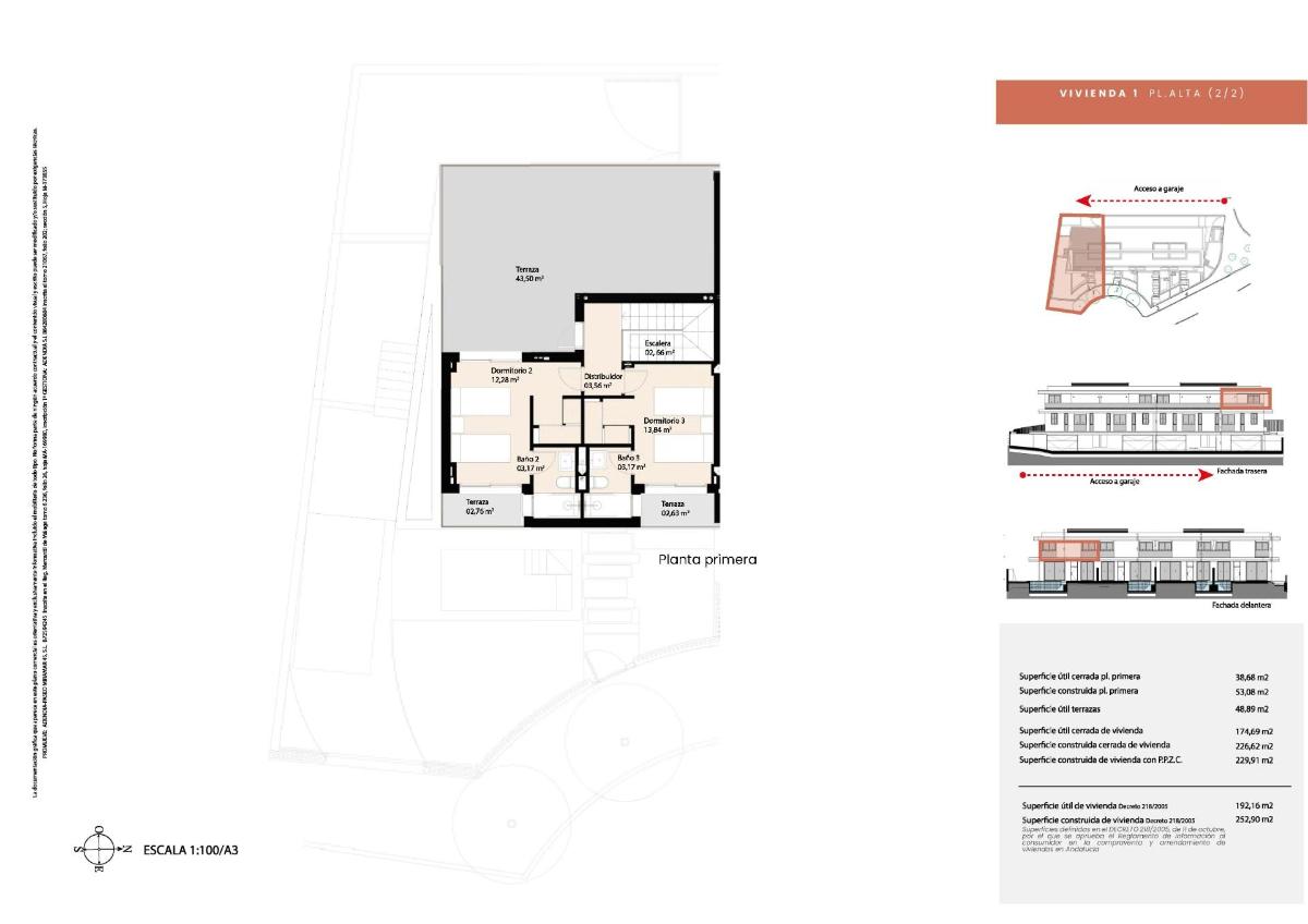3 Bed, 3 Bath, HouseFor Sale, Malaga, Costa del Sol