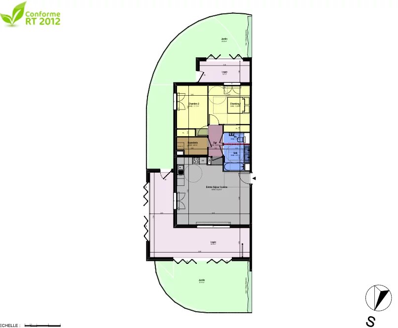 2 Bed, 1 Bath, ApartmentFor Sale, Châteauneuf-Grasse, Alpes-Maritimes