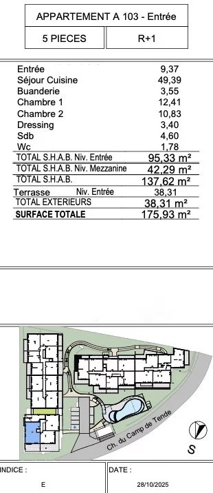 4 Bed, 2 Bath, ApartmentFor Sale, Châteauneuf-Grasse, Alpes-Maritimes
