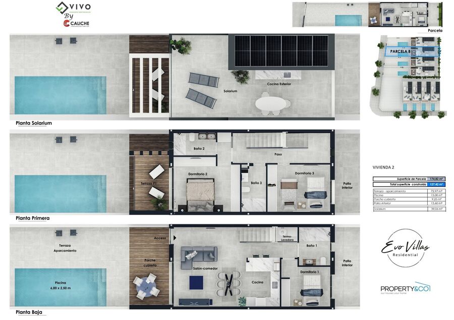 3 Bed, 3 Bath, HouseFor Sale, Pilar De La Horadada, Alicante