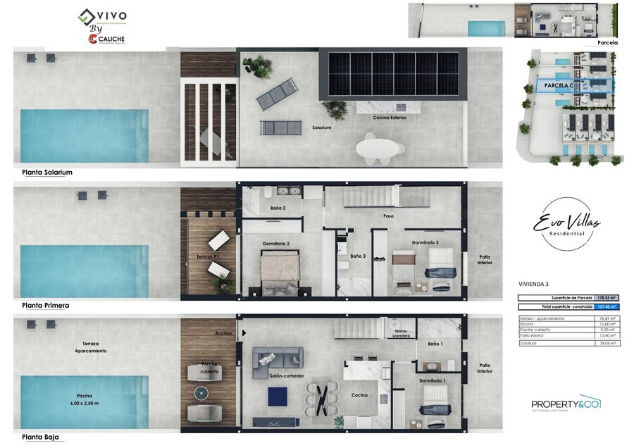 3 Bed, 3 Bath, HouseFor Sale, Pilar De La Horadada, Alicante