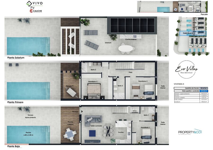 3 Bed, 3 Bath, HouseFor Sale, Pilar De La Horadada, Alicante