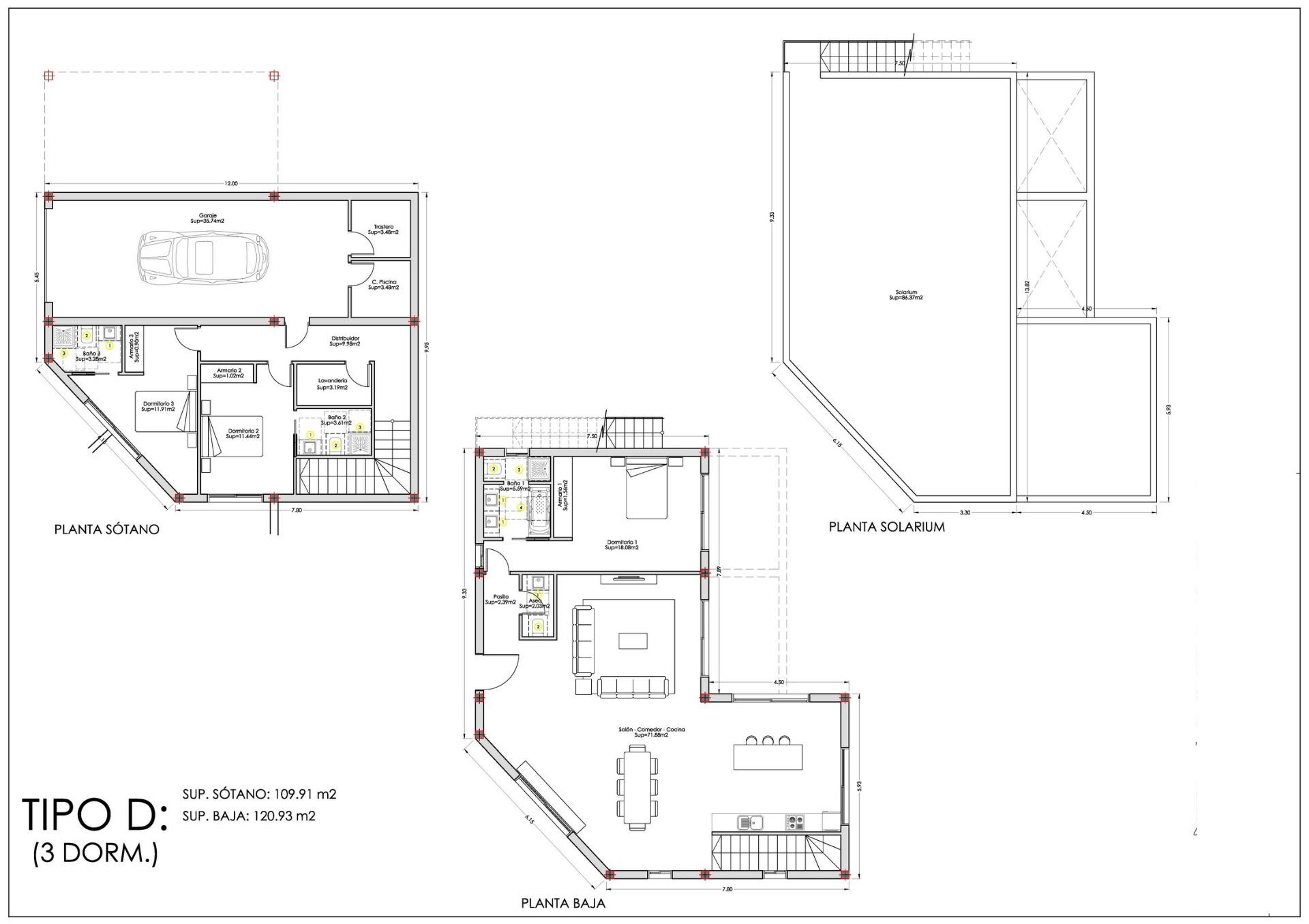 3 Bed, 3 Bath, HouseFor Sale, Finestrat, Alicante
