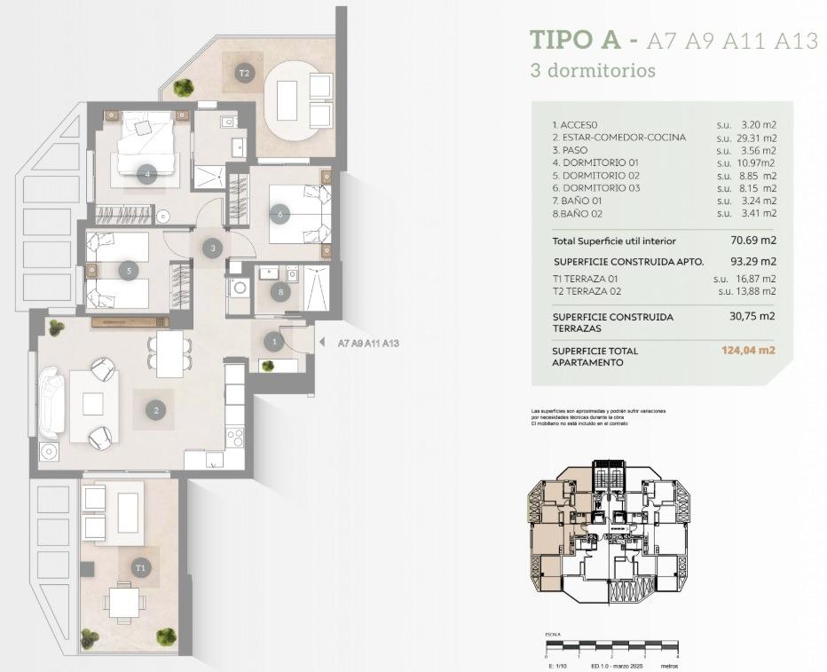 3 Bed, 2 Bath, ApartmentFor Sale, Calpe, Alicante