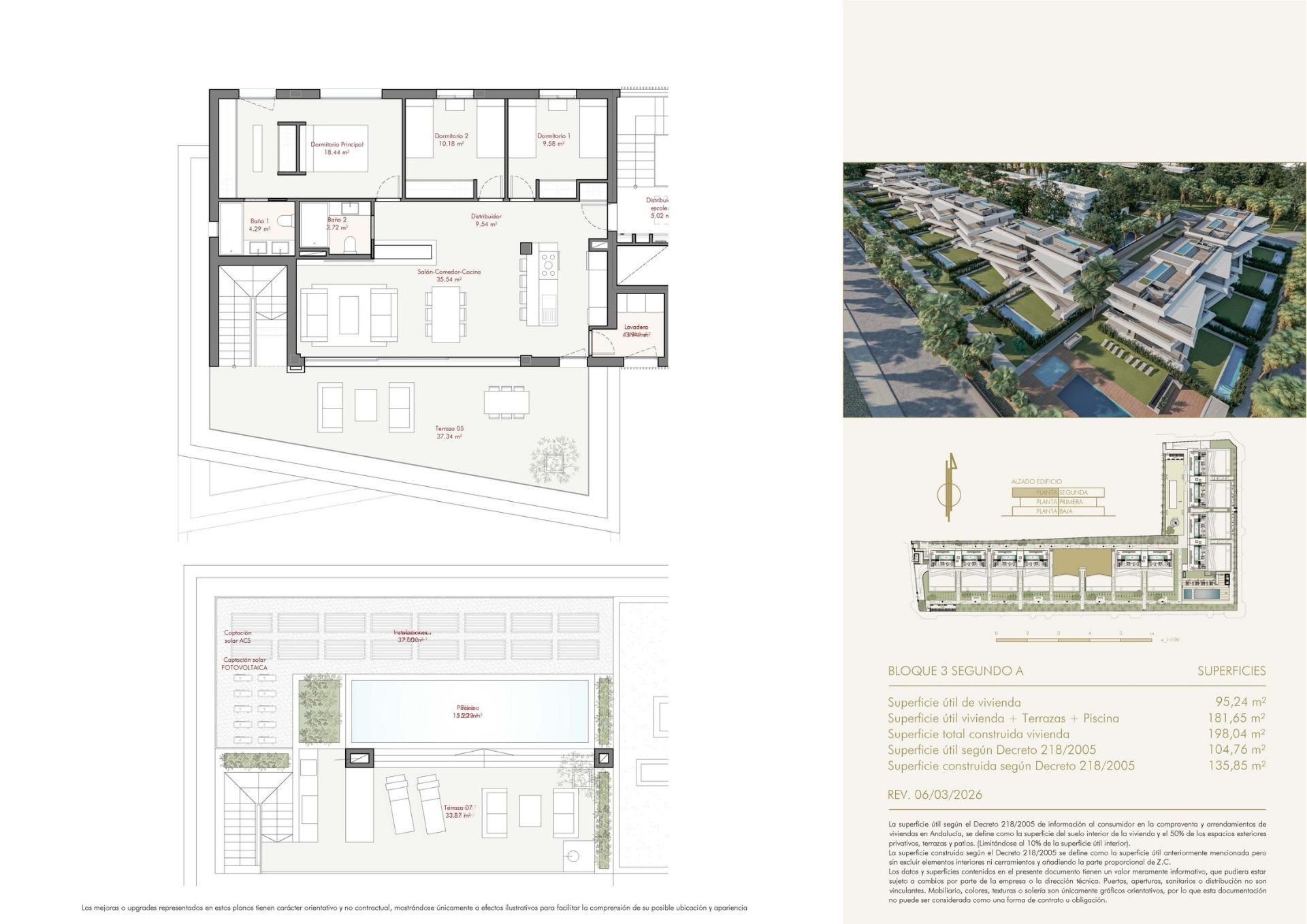 3 Bed, 2 Bath, ApartmentFor Sale, Estepona, Malaga