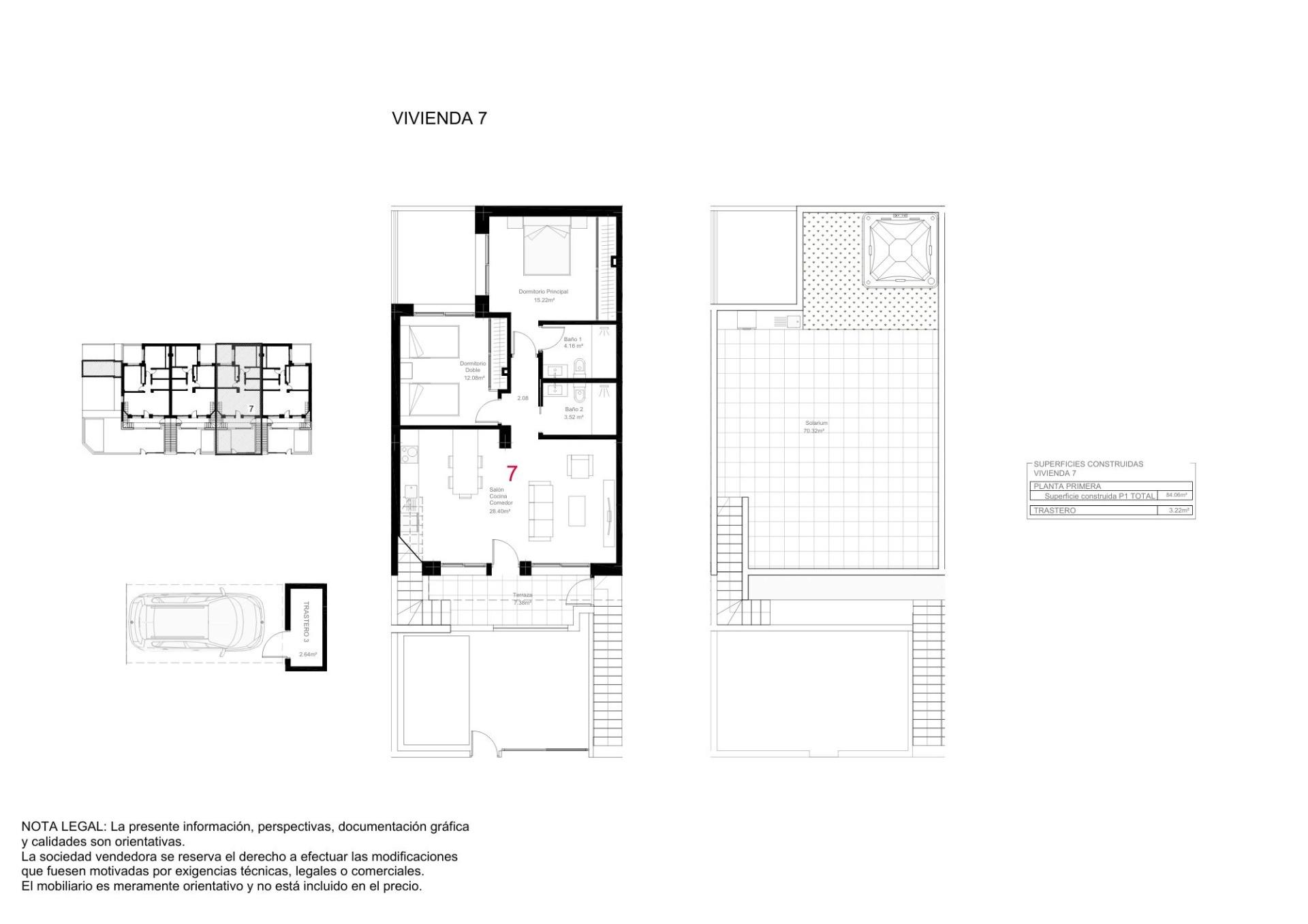 2 Bed, 2 Bath, HouseFor Sale, San Pedro Del Pinatar, Murcia
