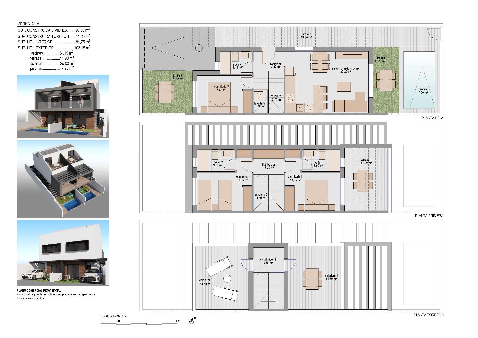 3 Bed, 3 Bath, HouseFor Sale, San Javier, Murcia