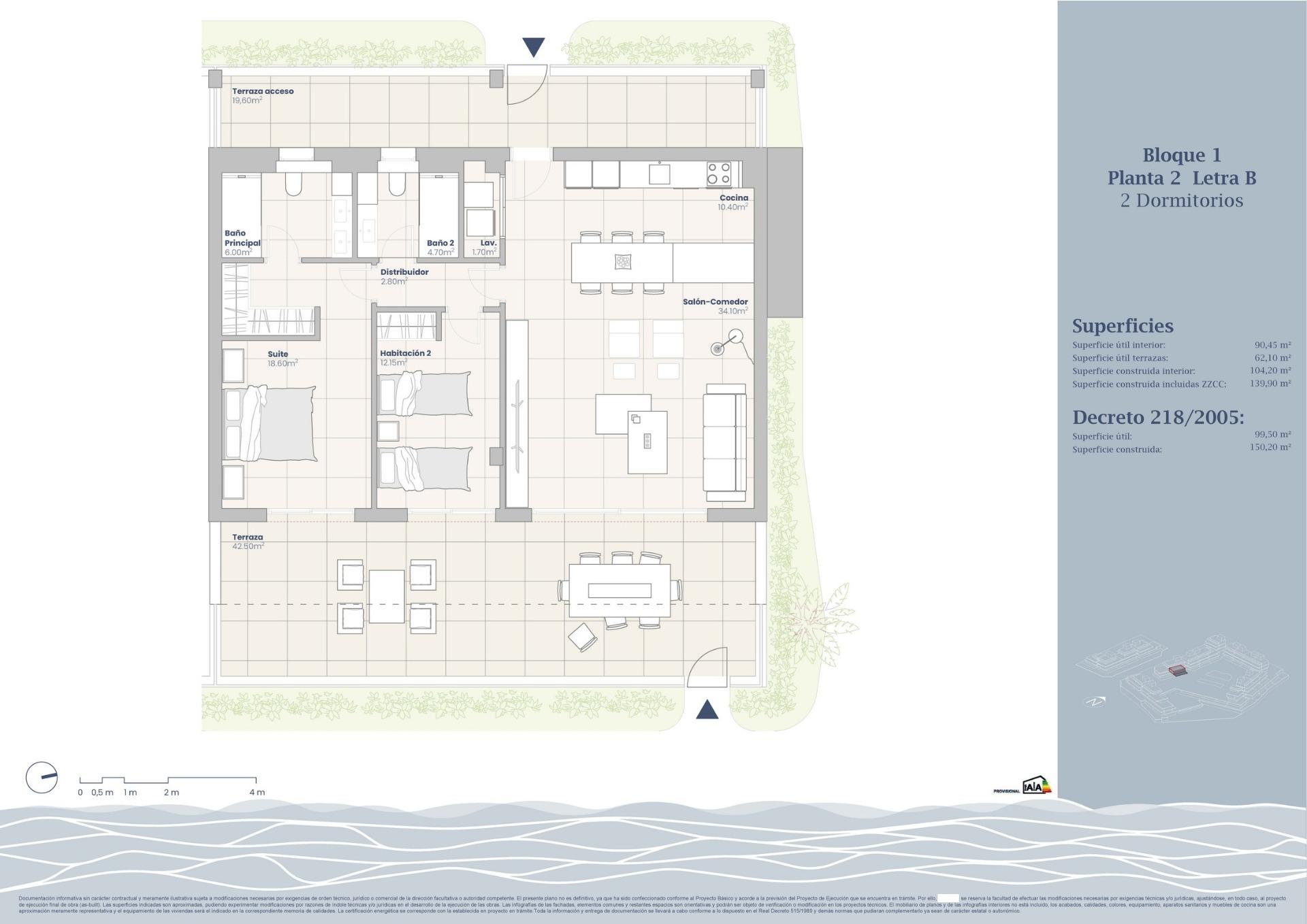 2 Bed, 2 Bath, ApartmentFor Sale, Estepona, Malaga