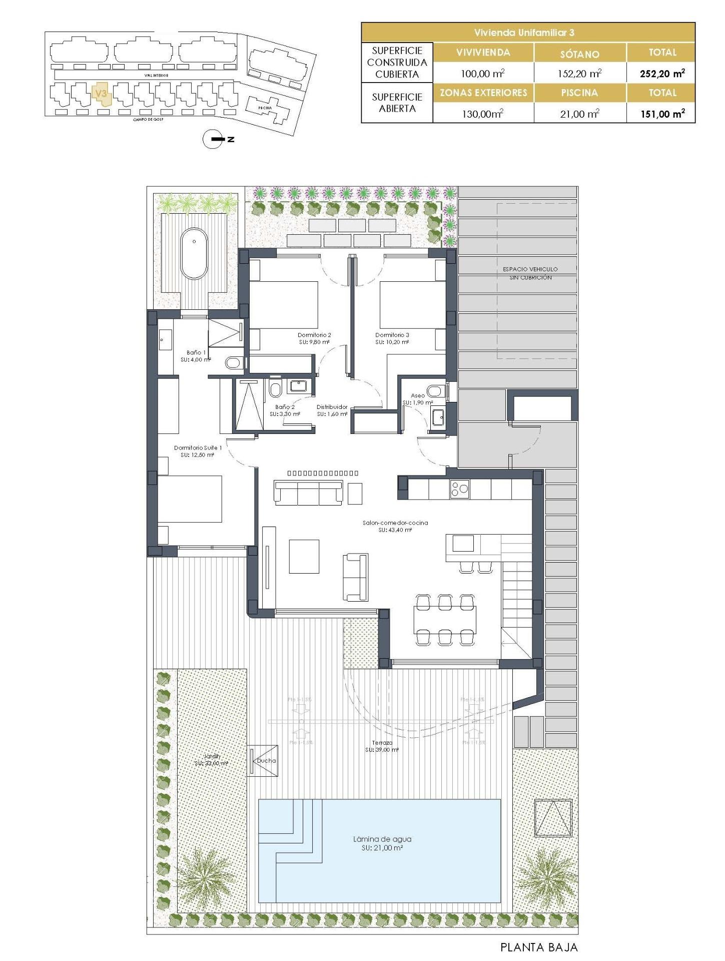 3 Bed, 2 Bath, HouseFor Sale, Los Alcazares, Murcia
