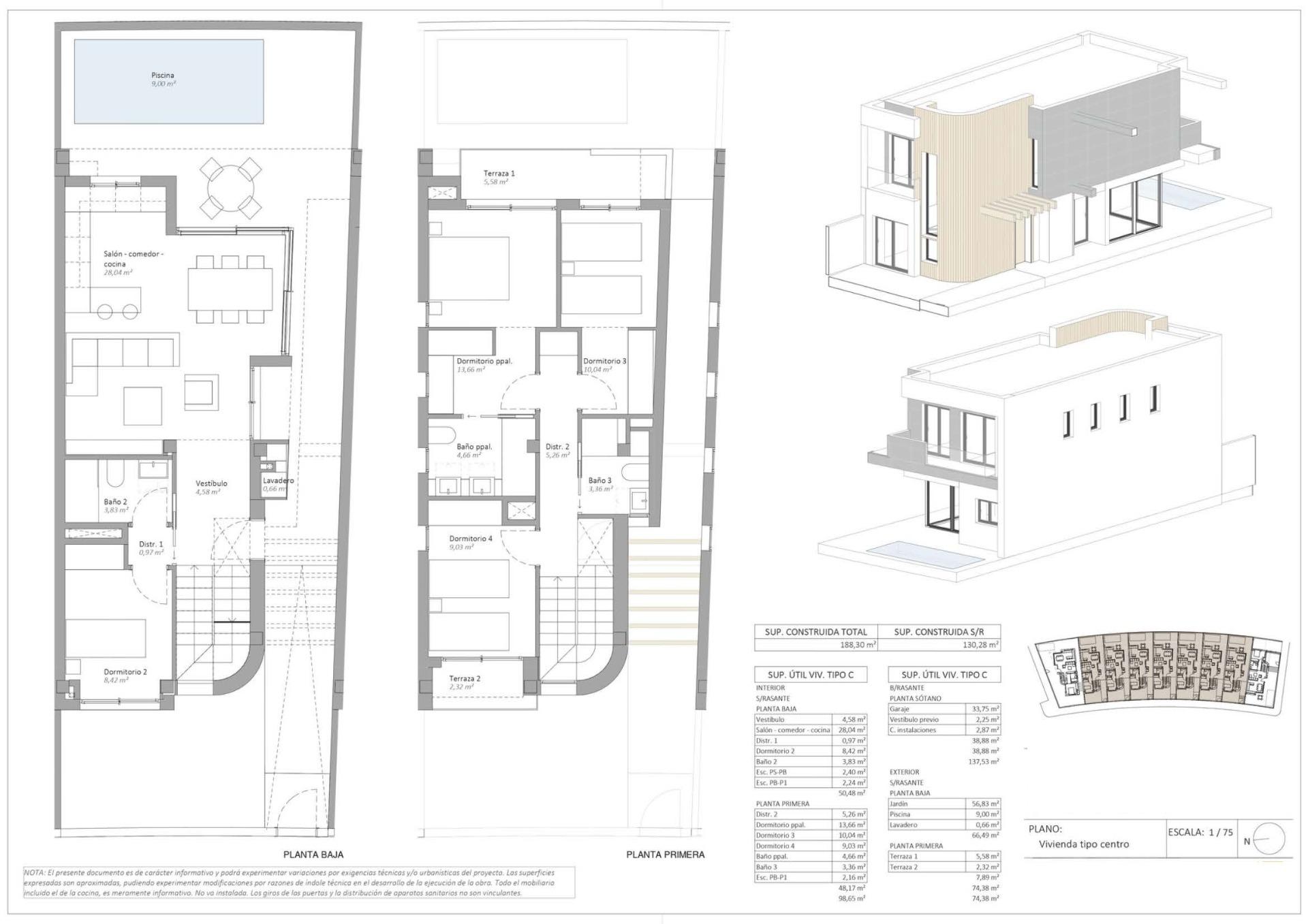 4 Bed, 3 Bath, HouseFor Sale, Aguilas, Murcia