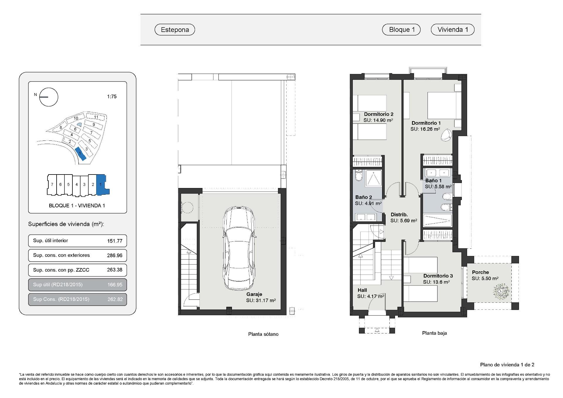3 Bed, 2 Bath, HouseFor Sale, Estepona, Malaga