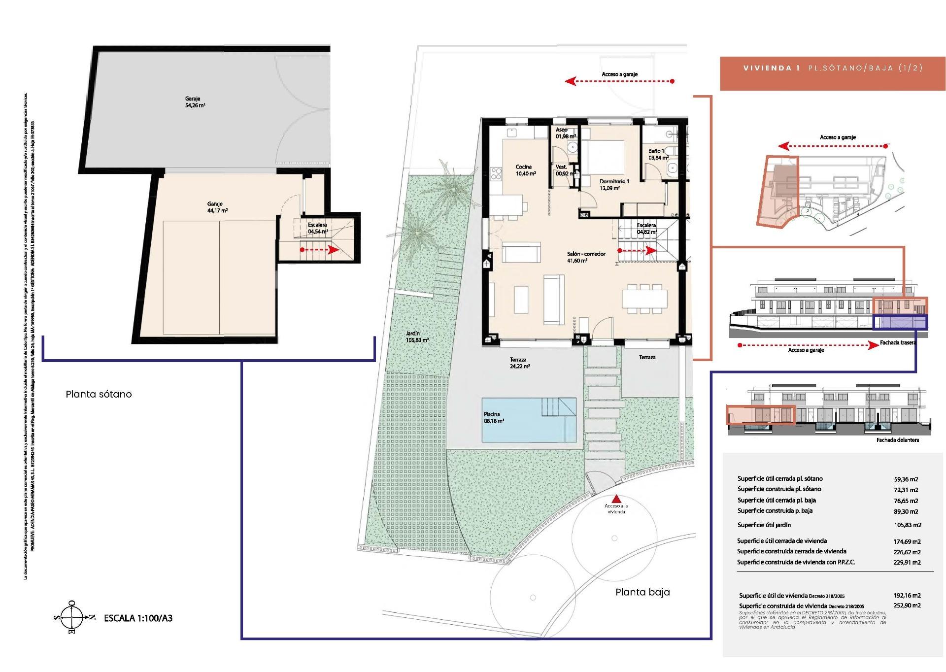 3 Bed, 3 Bath, HouseFor Sale, Malaga, Malaga