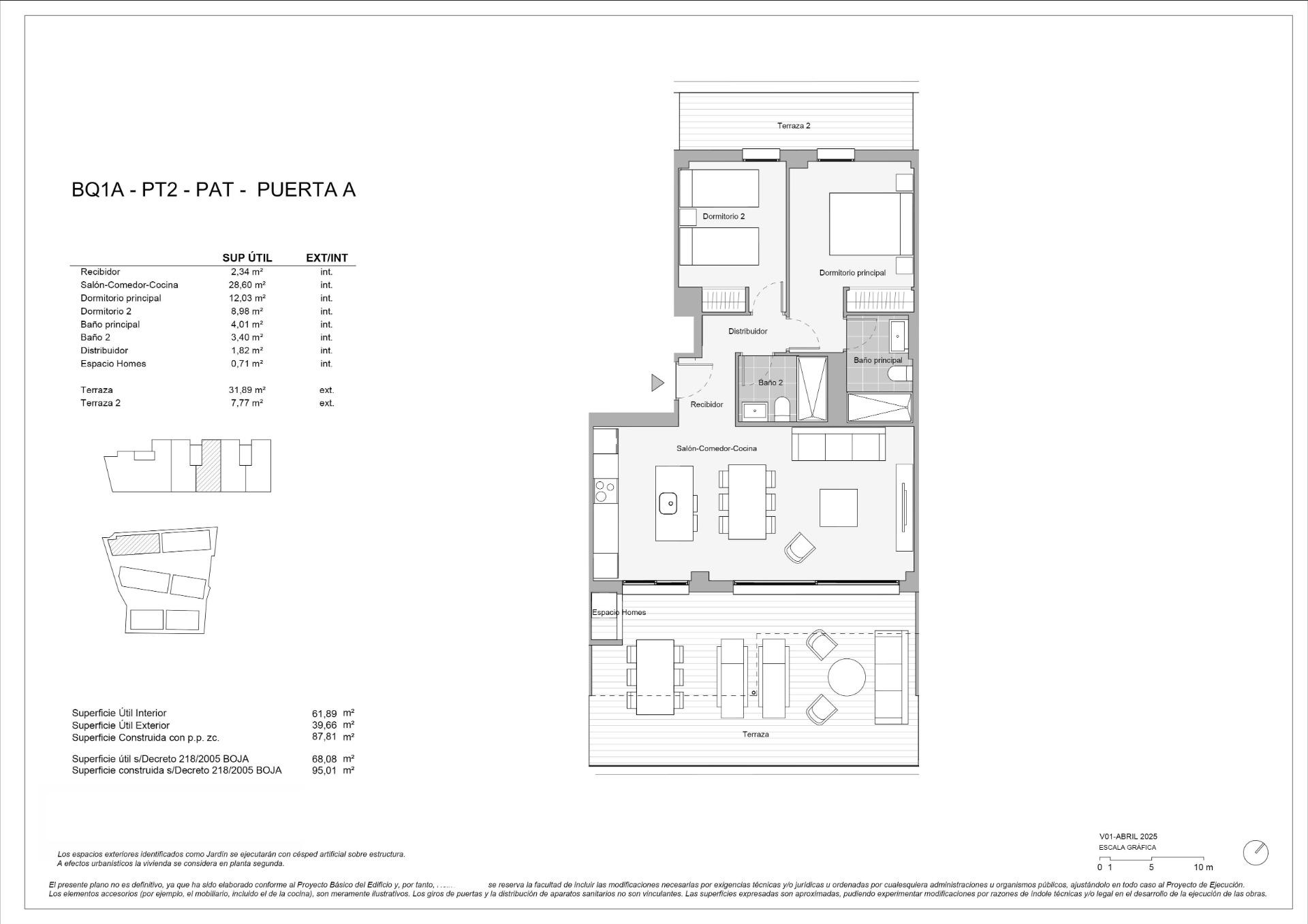 2 Bed, 2 Bath, ApartmentFor Sale, Estepona, Malaga