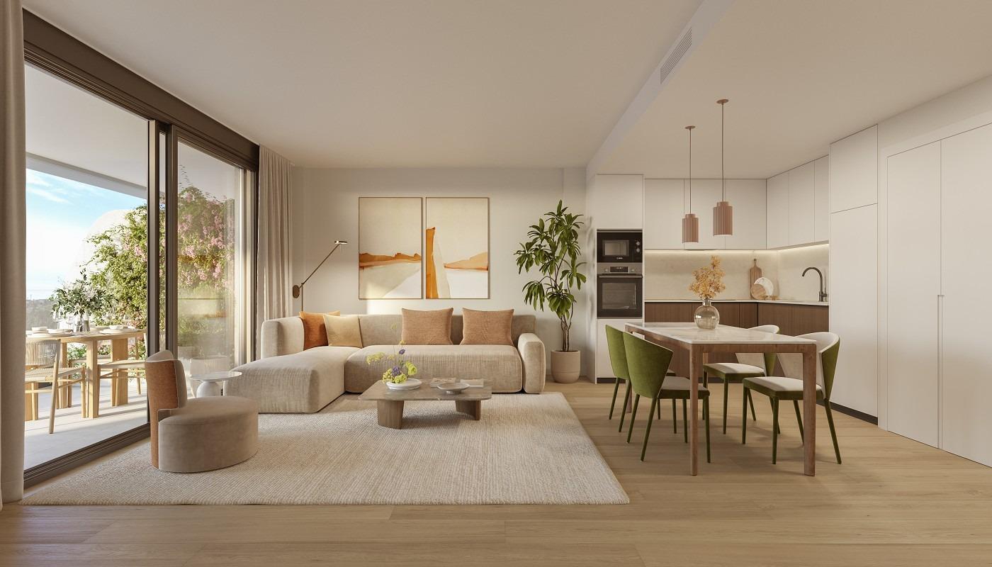 3 Bed, 2 Bath, ApartmentFor Sale, Mijas, Malaga