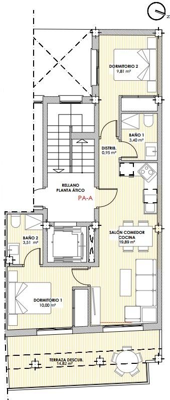 2 Bed, 2 Bath, ApartmentFor Sale, Torrevieja, Alicante