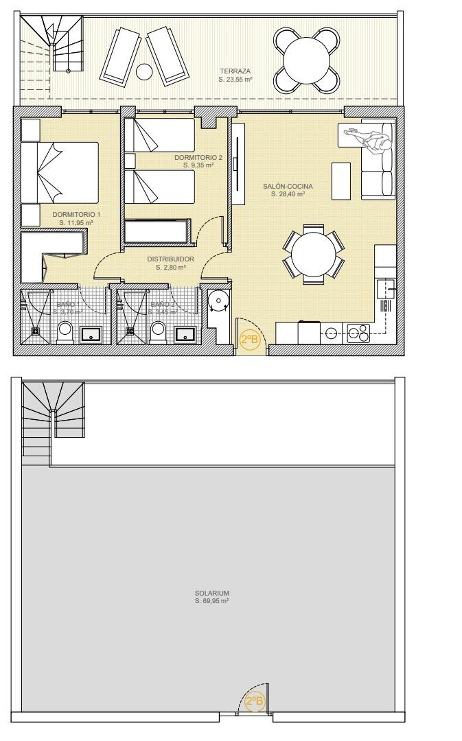 2 Bed, 2 Bath, ApartmentFor Sale, Finestrat, Alicante