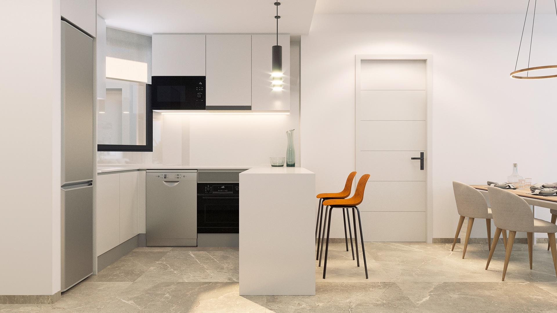 2 Bed, 1 Bath, ApartmentFor Sale, Torrevieja, Alicante