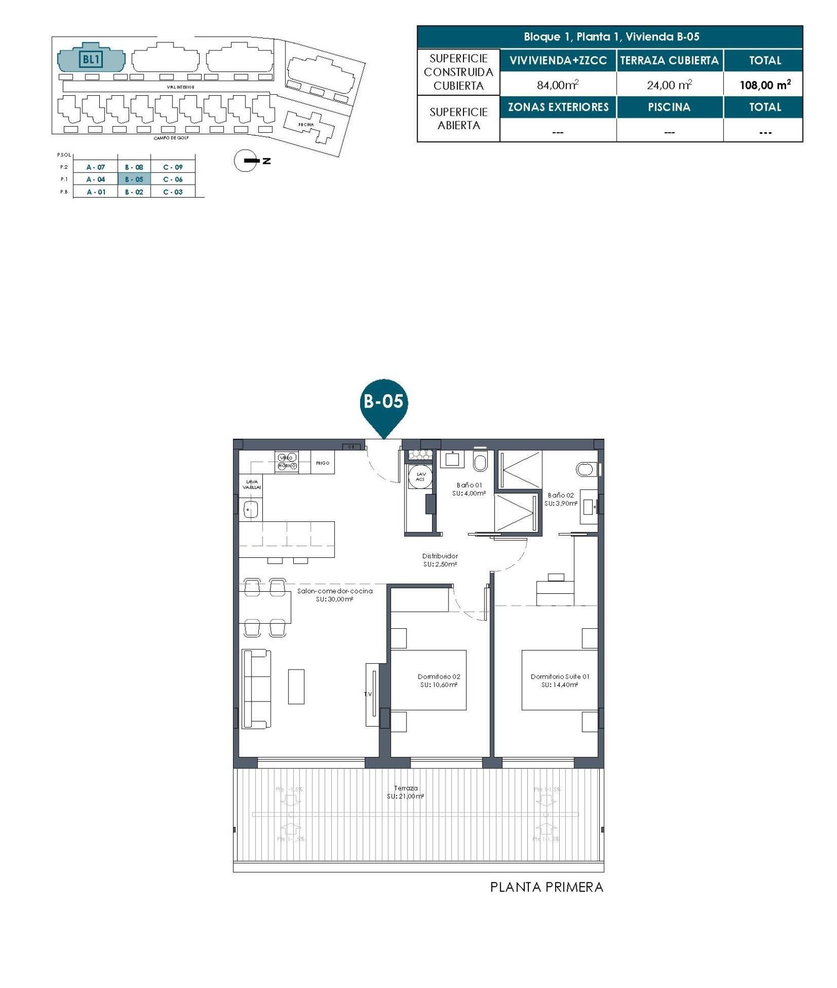 2 Bed, 2 Bath, ApartmentFor Sale, Los Alcazares, Murcia