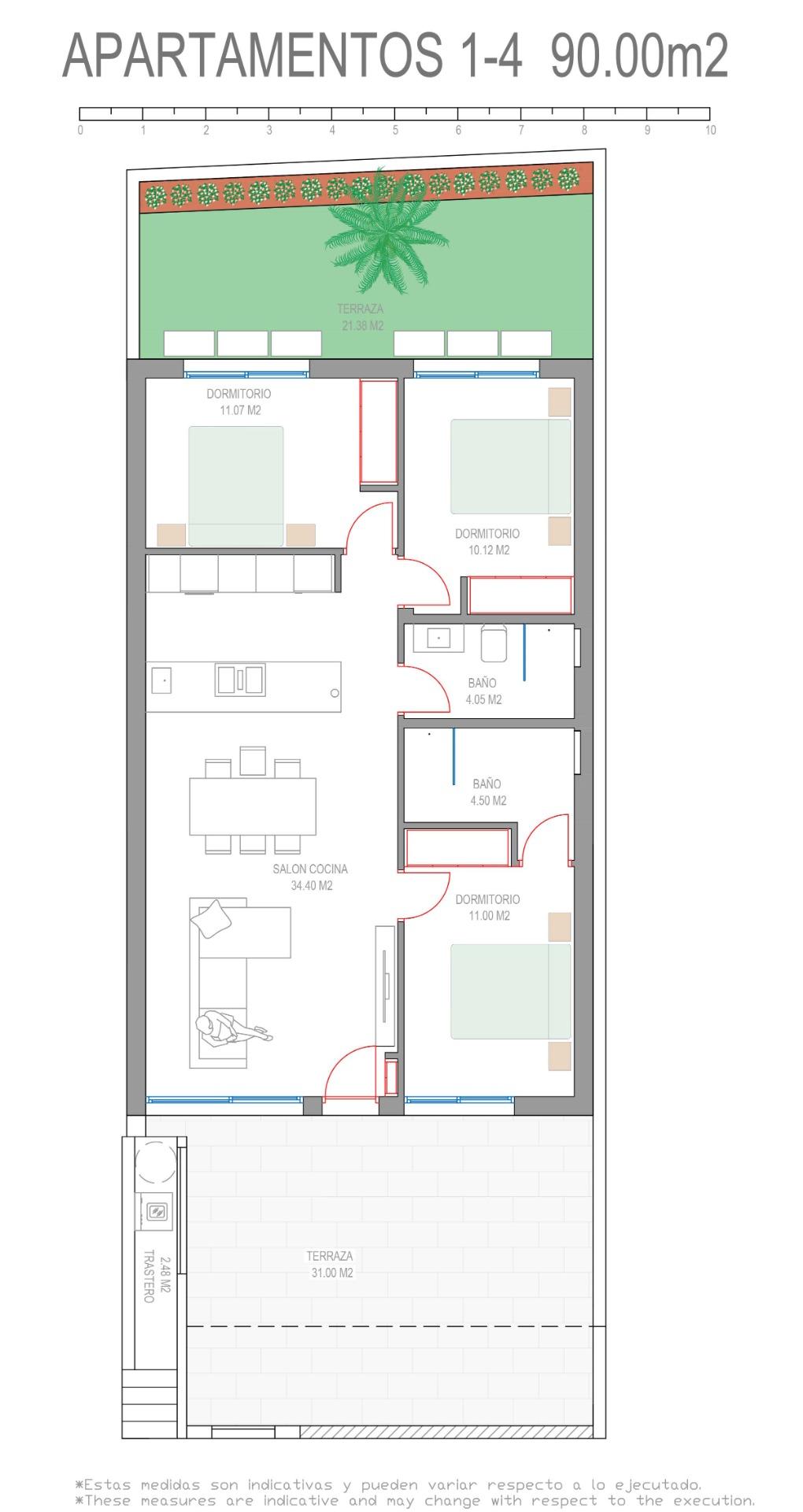 3 Bed, 2 Bath, HouseFor Sale, Pilar De La Horadada, Alicante