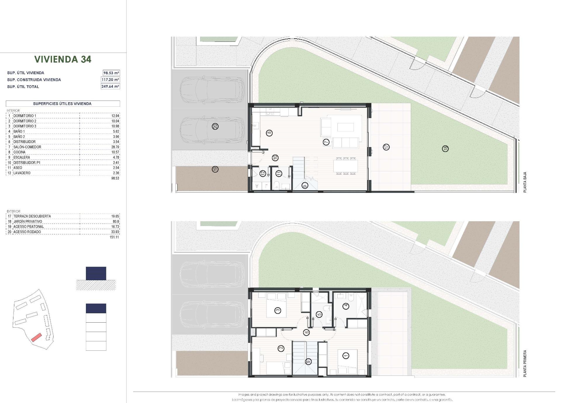 3 Bed, 2 Bath, HouseFor Sale, Finestrat, Alicante