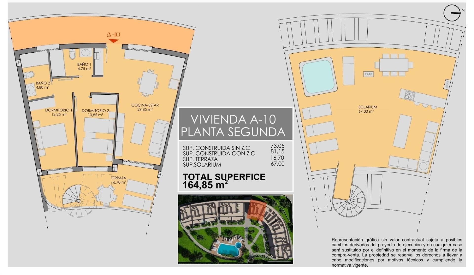 2 Bed, 2 Bath, ApartmentFor Sale, Los Alcazares, Murcia